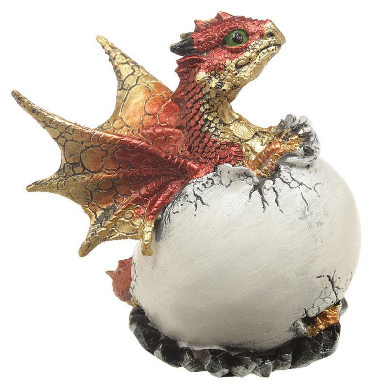 Crystal Birth Fantasy Nightmare Dragon Figurine - DuvetDay.co.uk