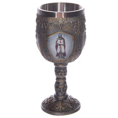 Decorative Fantasy Knight Goblet - DuvetDay.co.uk