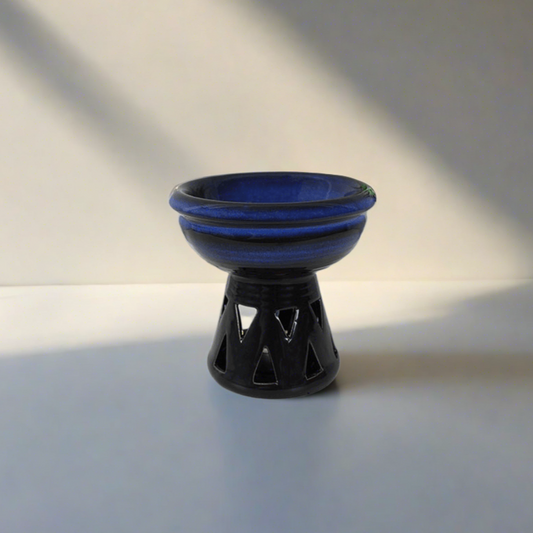 Deep Bowl Blue Oil Burner