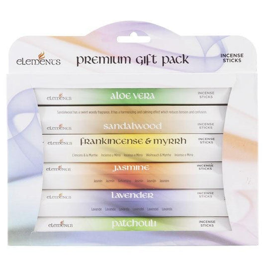 Elements Premium Fragrances Incense Gift Pack - DuvetDay.co.uk