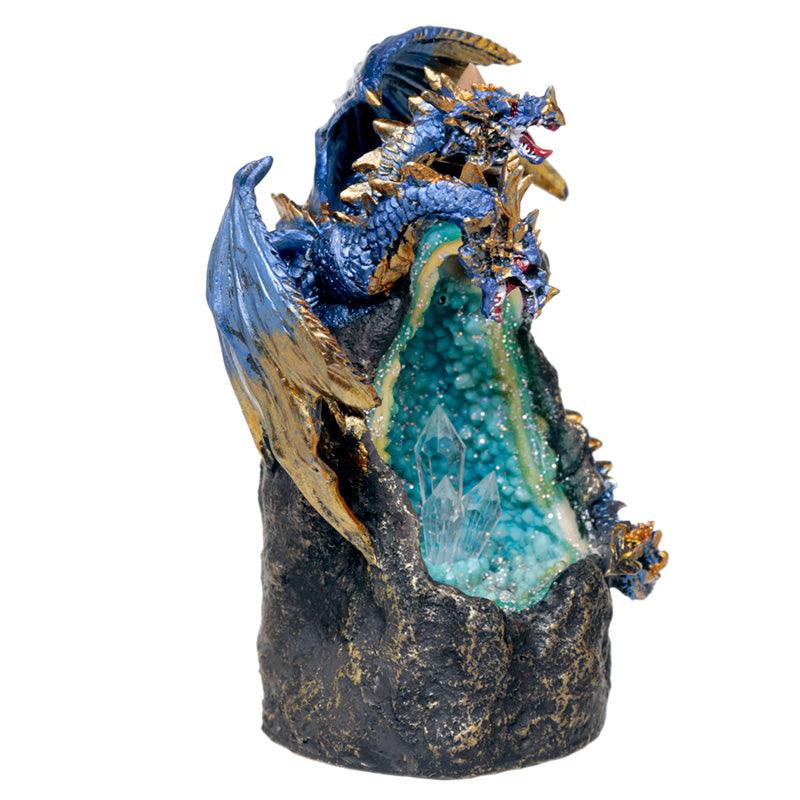 Fantasy LED Backflow Incense Burner - Crystal Dragon Cave - DuvetDay.co.uk