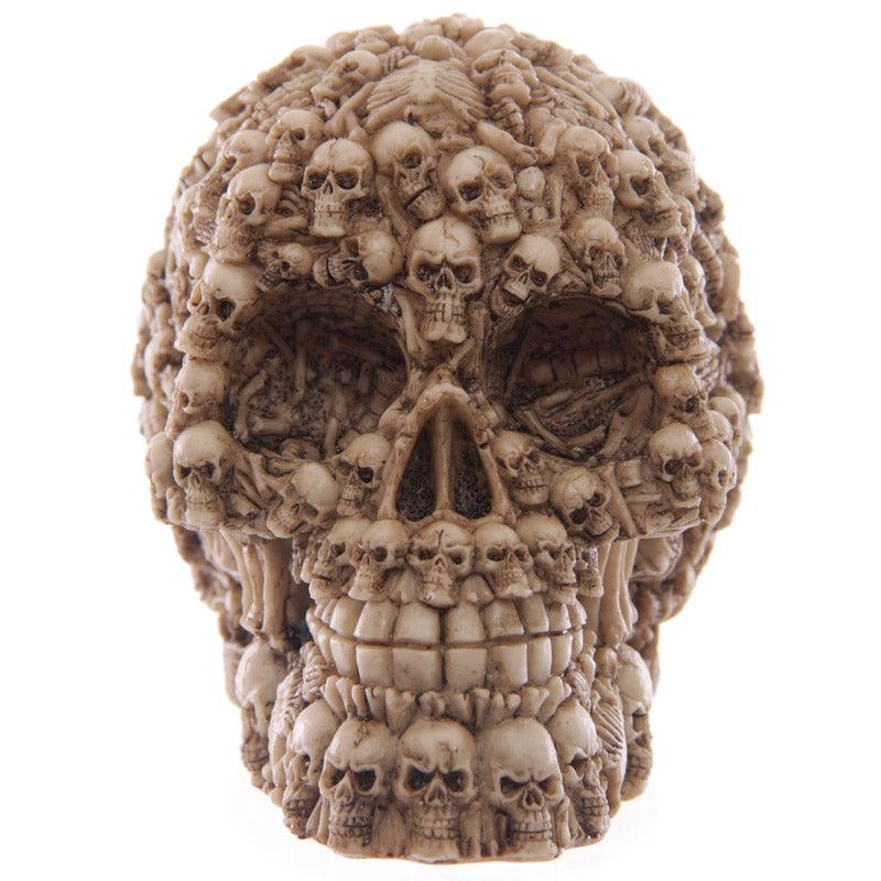 Fantasy Multiple Skulls Ornament - DuvetDay.co.uk