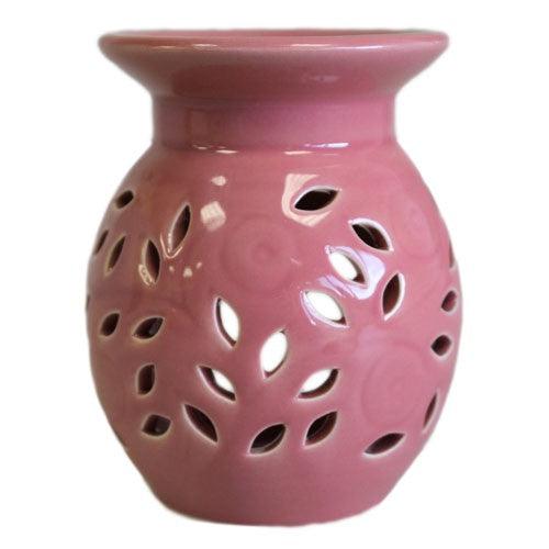 Floral Oil Burner - Rose - DuvetDay.co.uk