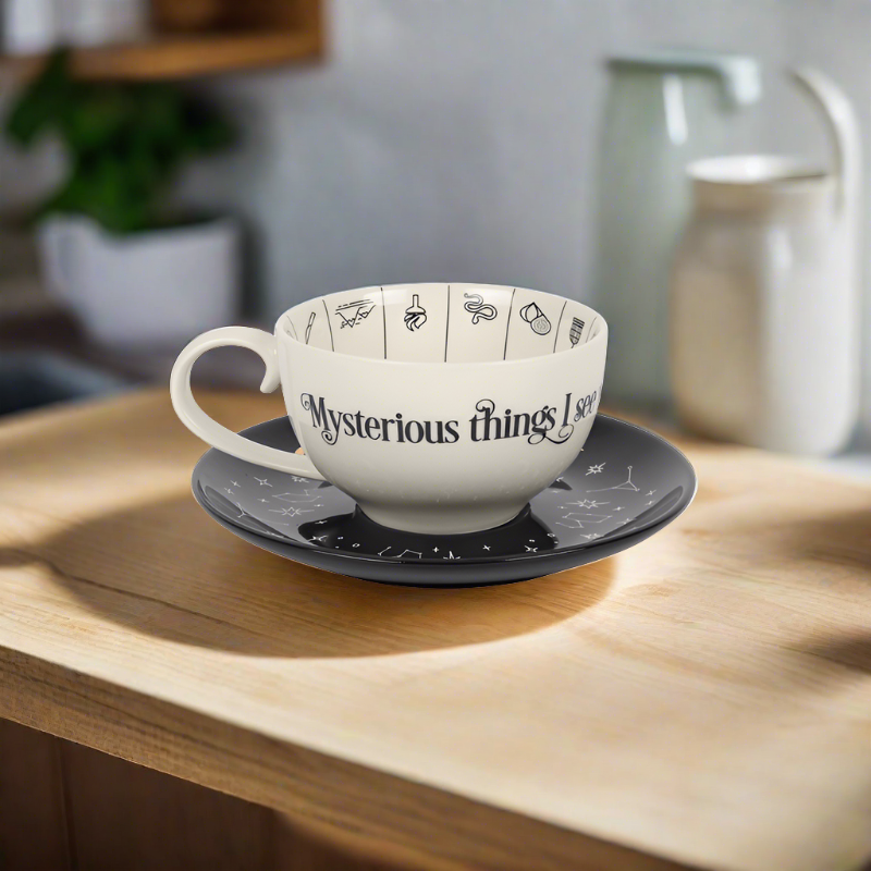 Fortune Telling Ceramic Teacup