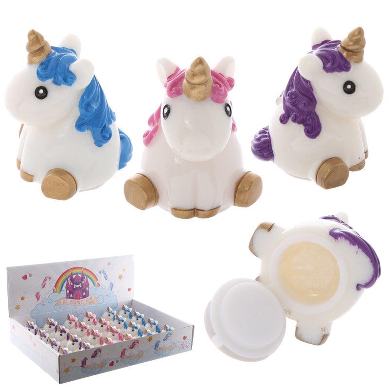 Funky Lip Balm - Unicorn Designs - DuvetDay.co.uk