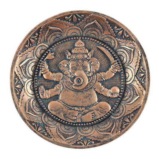 Ganesh Incense Holder Plate - DuvetDay.co.uk