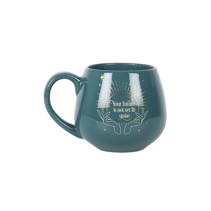 Green Fortune Teller Colour Changing Mug - DuvetDay.co.uk