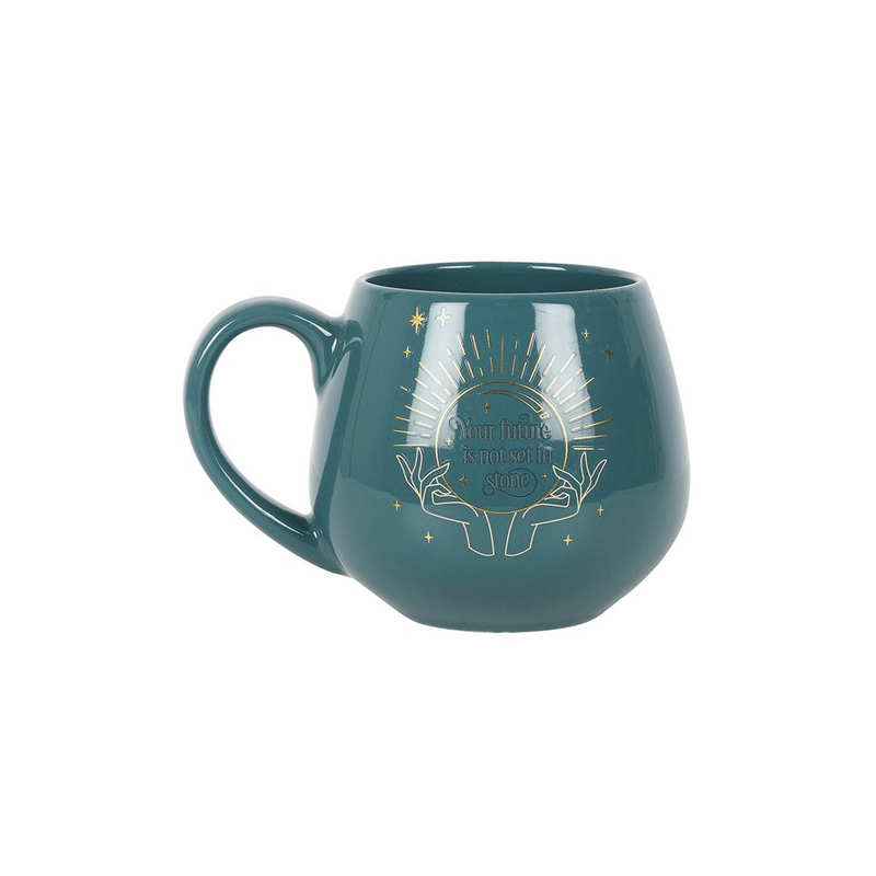 Green Fortune Teller Colour Changing Mug - DuvetDay.co.uk