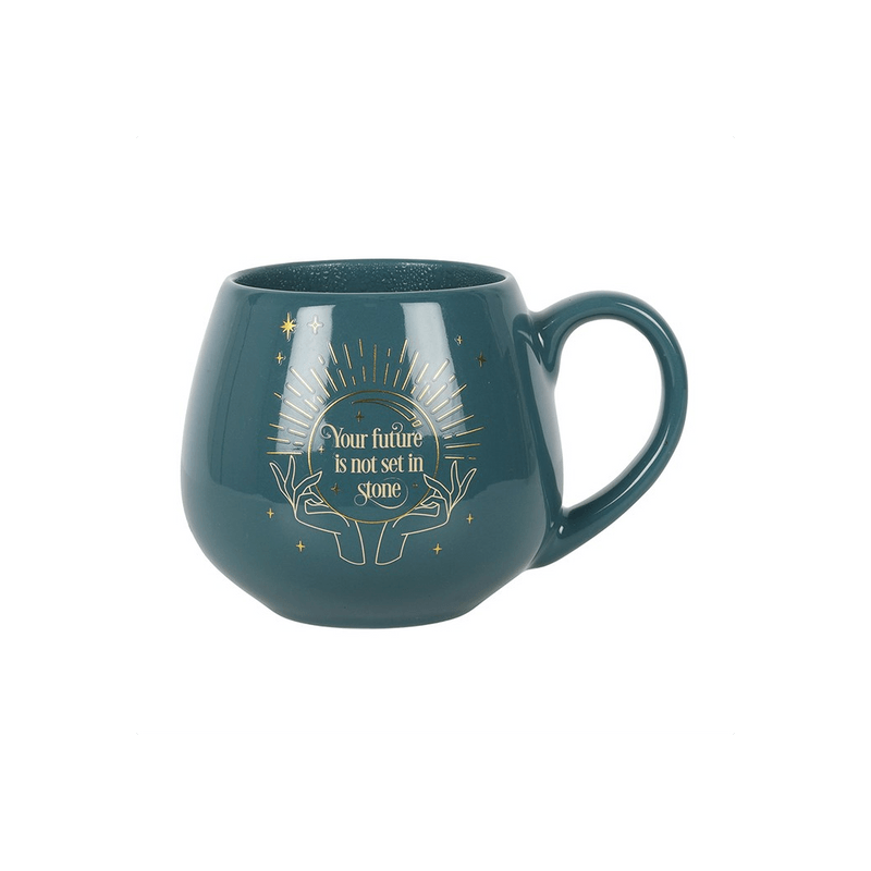 Green Fortune Teller Colour Changing Mug - DuvetDay.co.uk