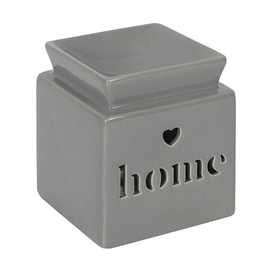 Grey Home Cut Out Oil Burner - DuvetDay.co.uk