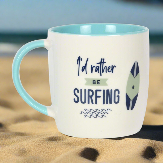 I'd Rather Be Surfing Mug