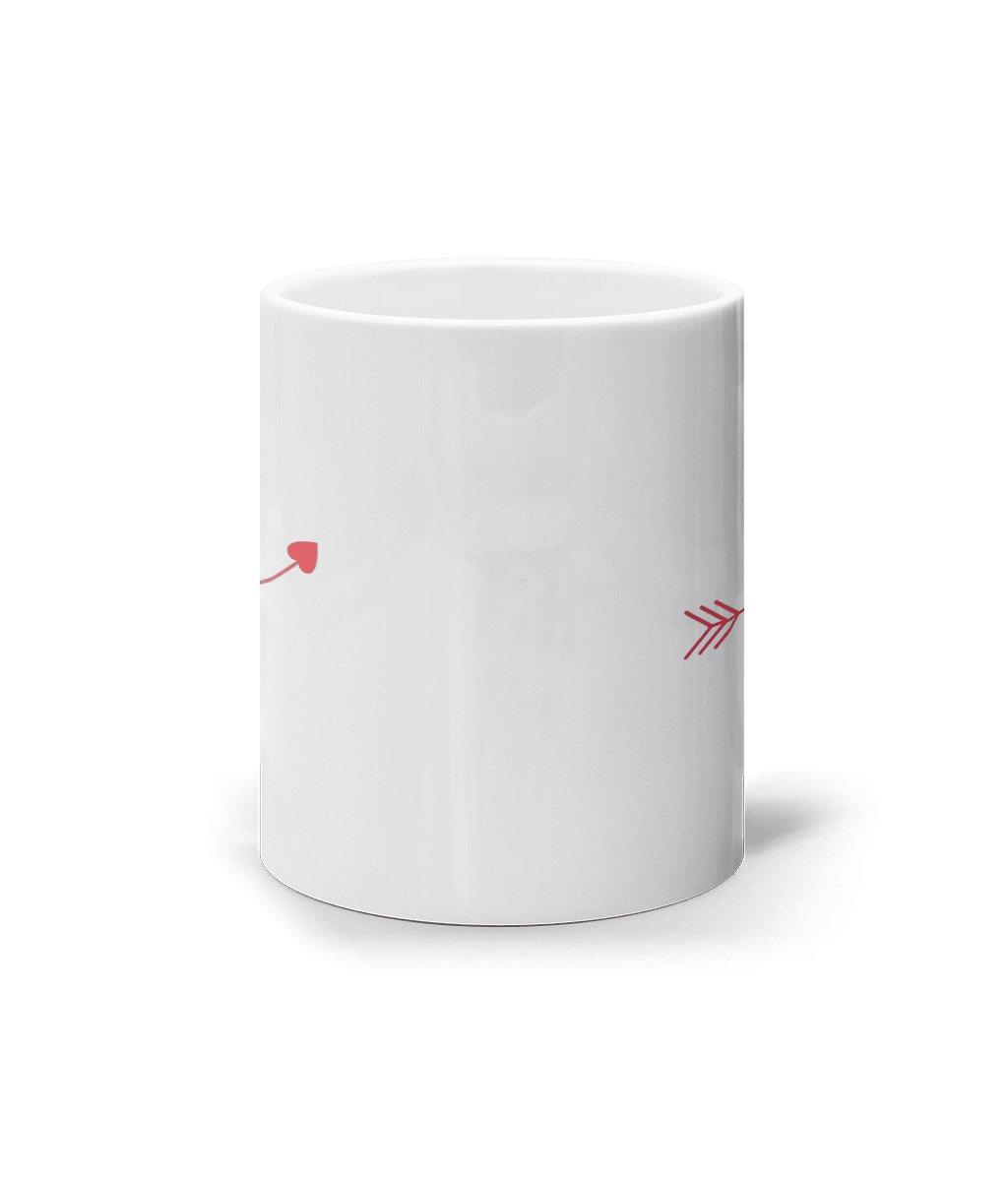 I love you. Printed Mug 10oz Valentines gift - DuvetDay.co.uk