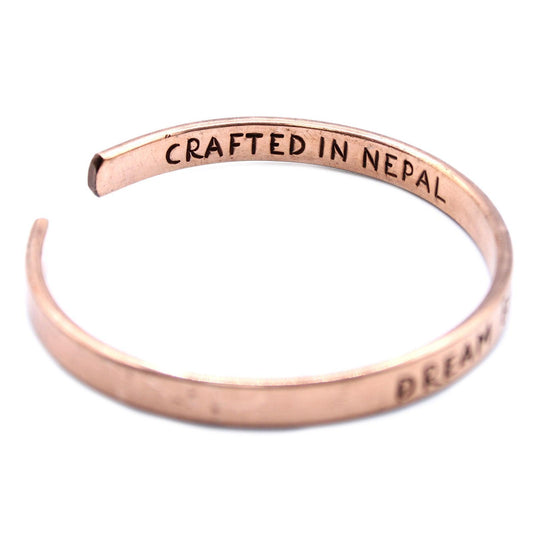 Inspiration Bracelet - Copper Selection - DuvetDay.co.uk