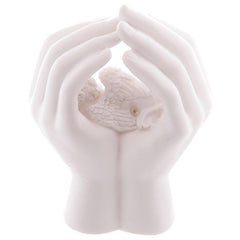 LED Cute Hands and Sleeping Cherub Ornament - DuvetDay.co.uk