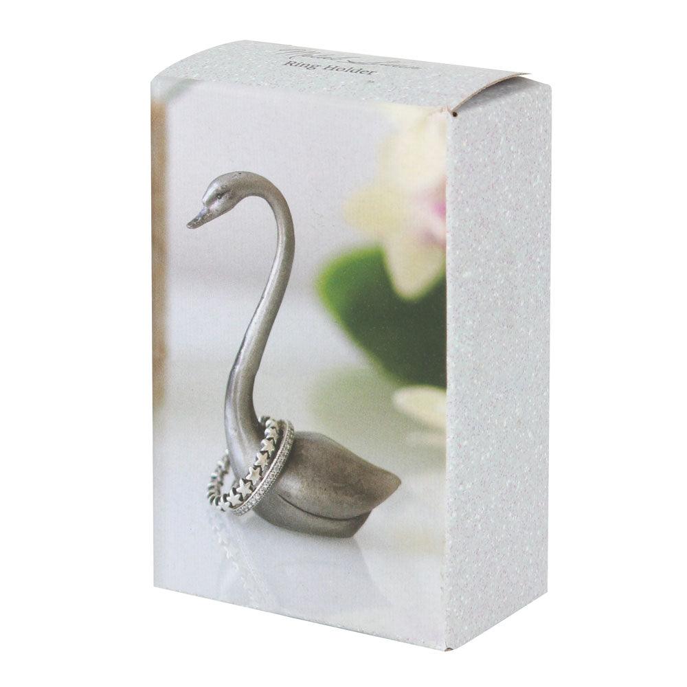 Metal Swan Ring Holder - DuvetDay.co.uk