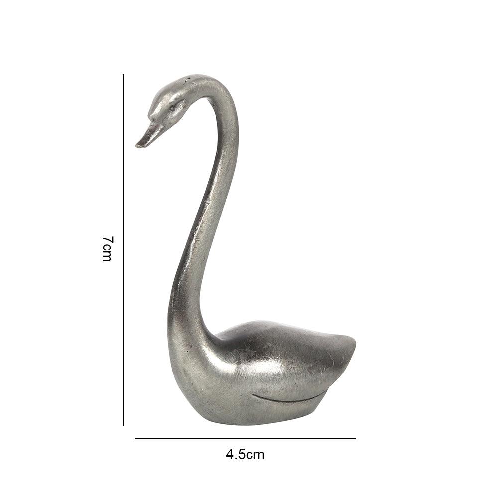 Metal Swan Ring Holder - DuvetDay.co.uk