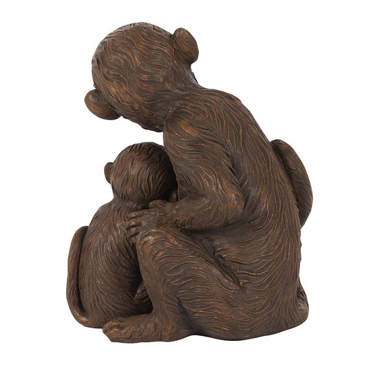 Monkey Mother and Baby Ornament - DuvetDay.co.uk