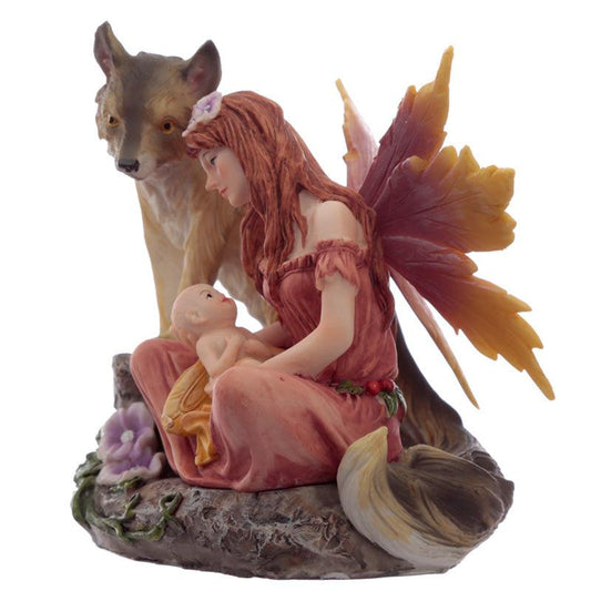 Mother of Autumn Spirit of the Forest Fairy Figurine - DuvetDay.co.uk