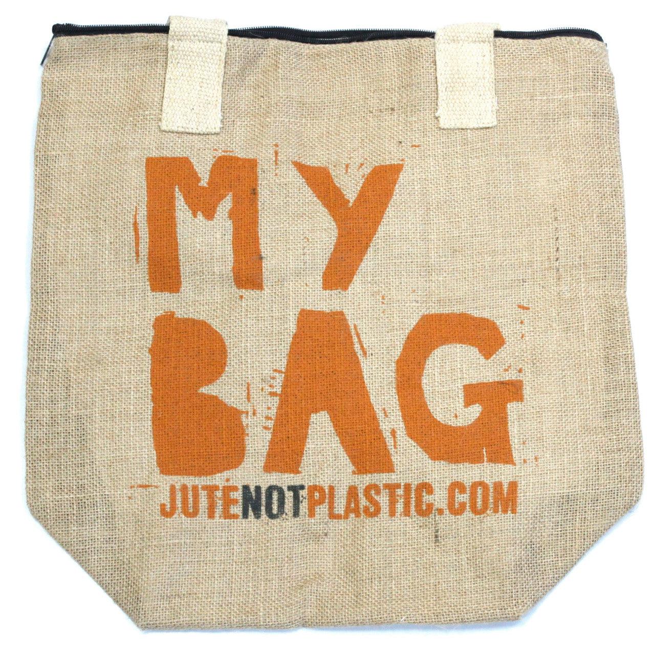 My Bag - Eco Jute Bag - DuvetDay.co.uk