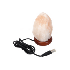 Natural USB Salt Lamp - DuvetDay.co.uk