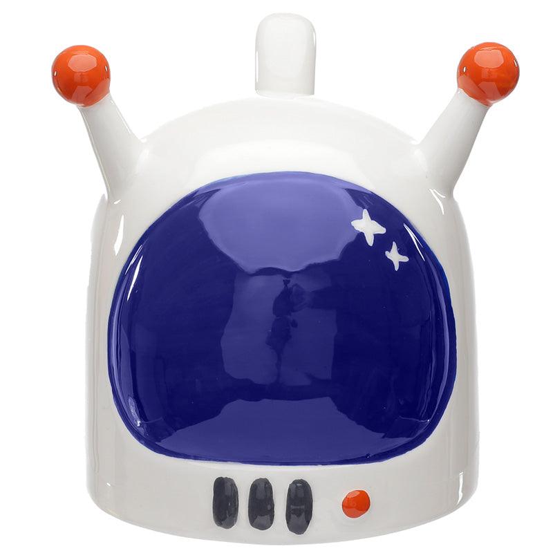 Novelty Upside Down Ceramic Mug - Space Cadet Astronaut - DuvetDay.co.uk