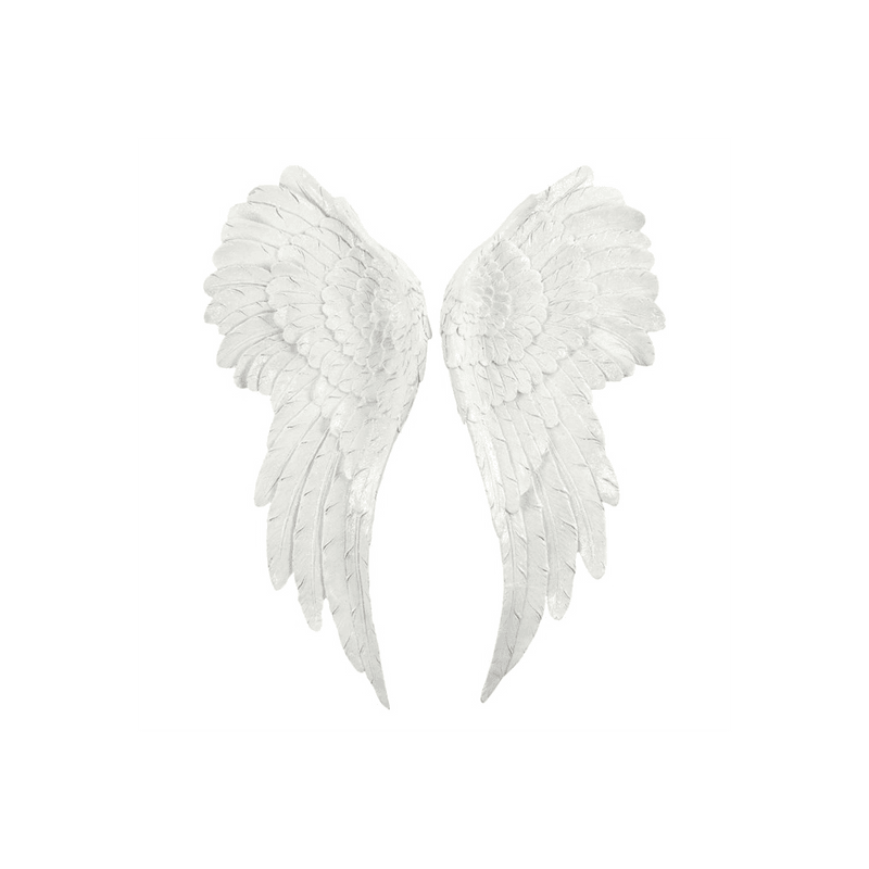 Pair of Large Glitter Angel Wings - DuvetDay.co.uk