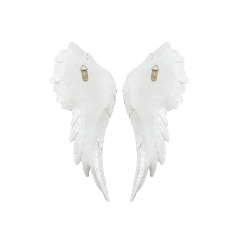 Pair of Large Glitter Angel Wings - DuvetDay.co.uk