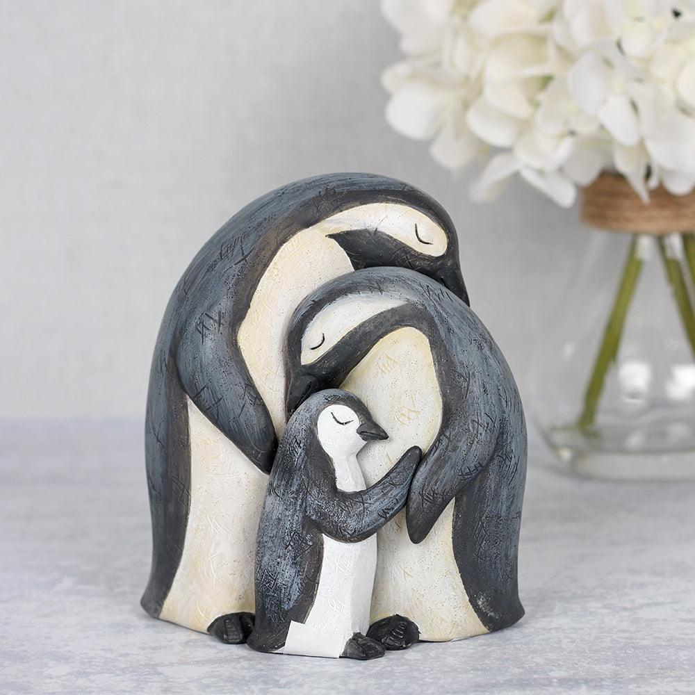 Penguin Family Ornament - DuvetDay.co.uk