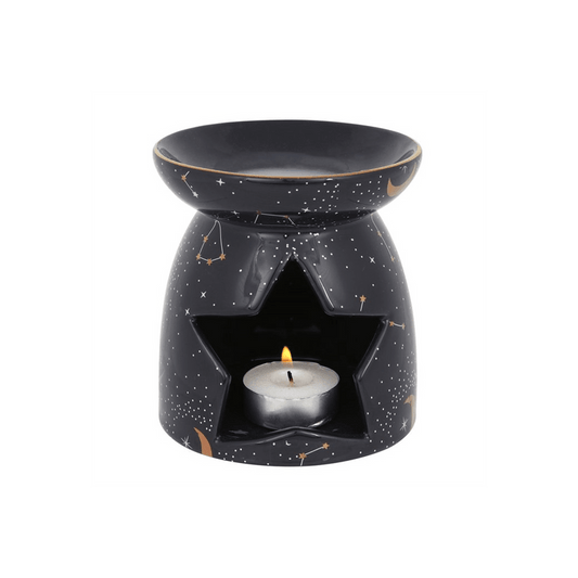 Purple Constellation Oil Burner - DuvetDay.co.uk