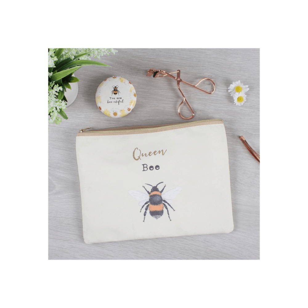 Queen Bee Makeup Pouch - DuvetDay.co.uk