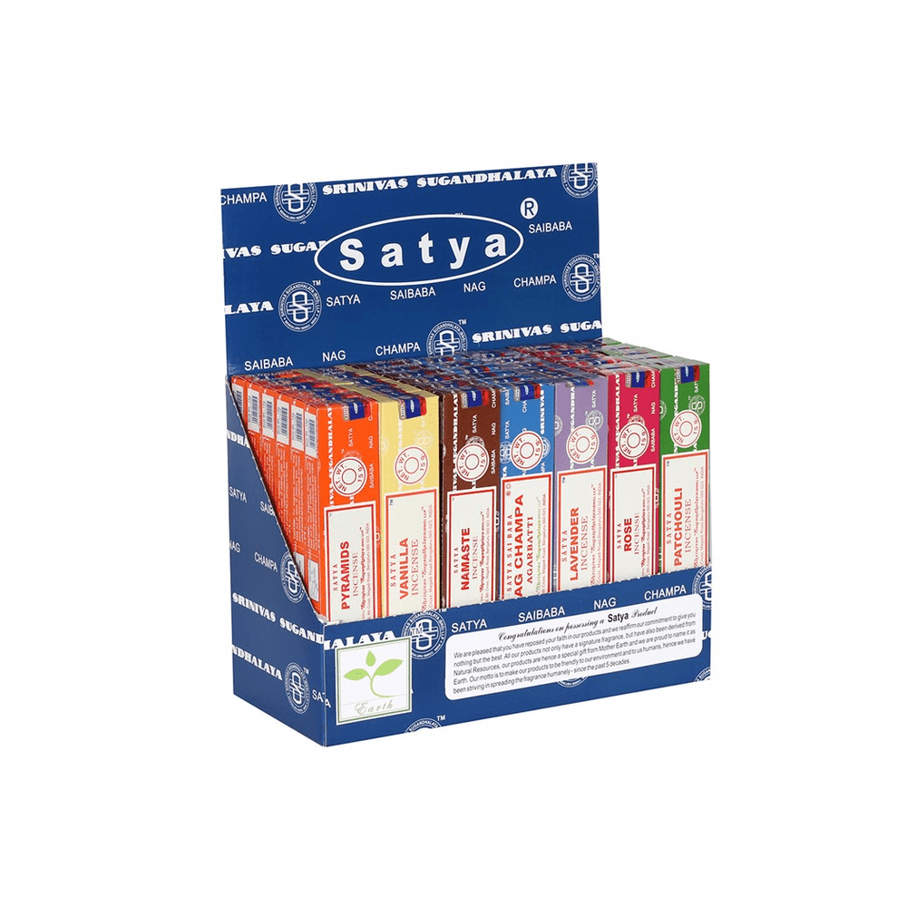 Satya Incense Sticks Display Starter Pack 3 - DuvetDay.co.uk