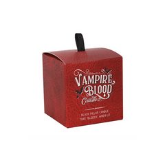 Small Vampire Blood Pillar Candle - DuvetDay.co.uk