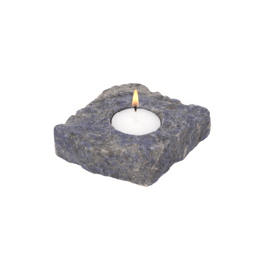 Sodalite Tealight Holder - DuvetDay.co.uk