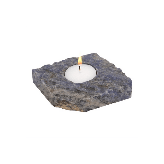 Sodalite Tealight Holder - DuvetDay.co.uk