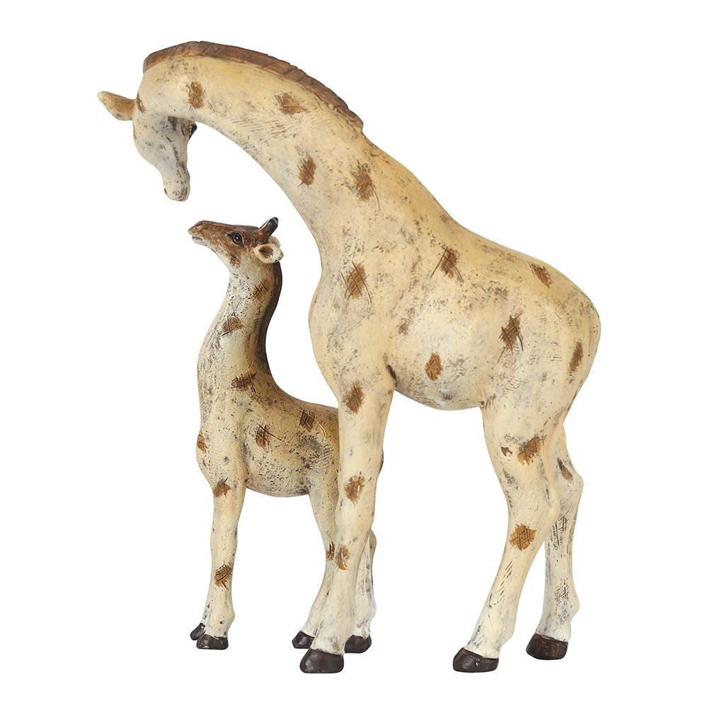 Stand Tall Giraffe Mother and Baby Ornament - DuvetDay.co.uk