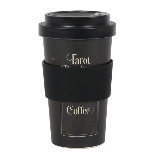 Tarot Readings Bamboo Eco Travel Mug - DuvetDay.co.uk