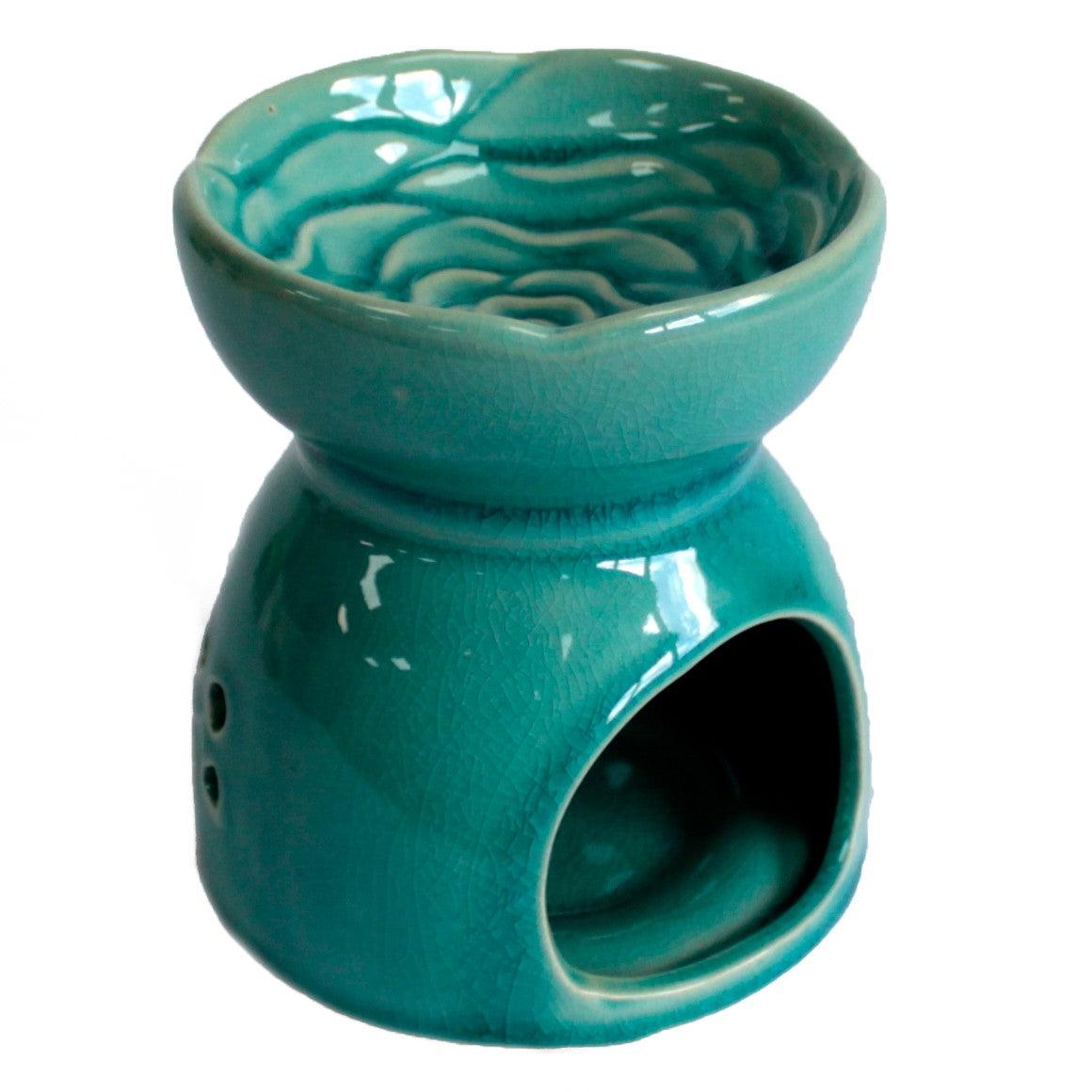 Tree of Life Oil Burner - Blue - DuvetDay.co.uk