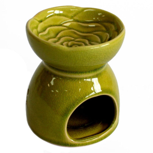 Tree of Life Oil Burner - Lime - DuvetDay.co.uk