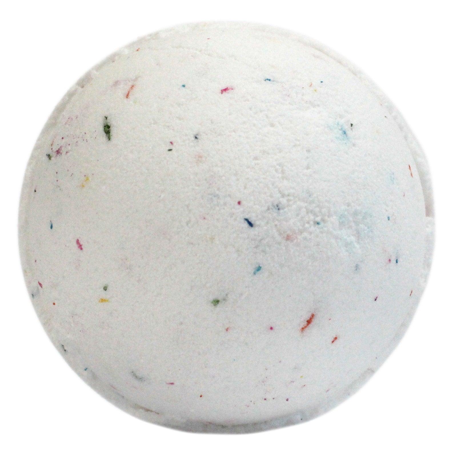 Tutti Fruiti Jumbo Bath Bomb - White & Multi - DuvetDay.co.uk