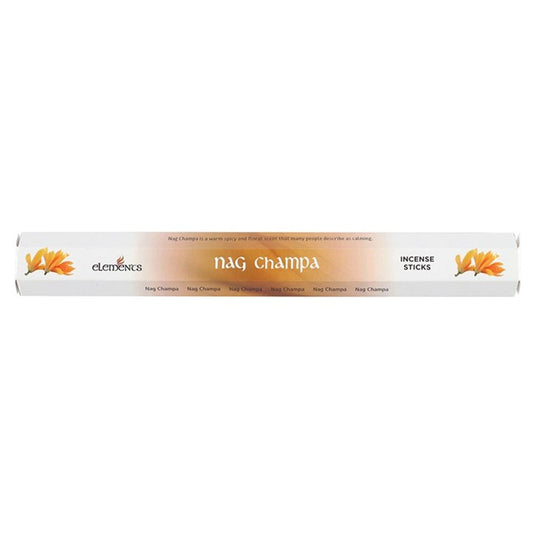 Set of 6 Packets of Elements Nag Champa Incense Sticks