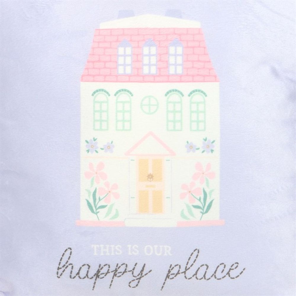 35cm Square This Is Our Happy Place Square Cushion