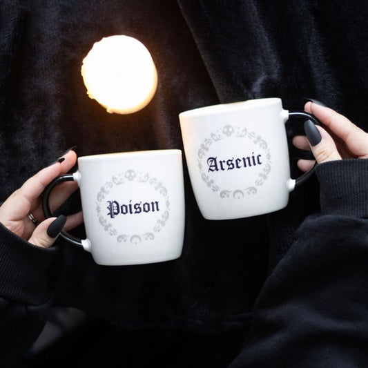 Poison and Arsenic Couples Mug Set - DuvetDay.co.uk