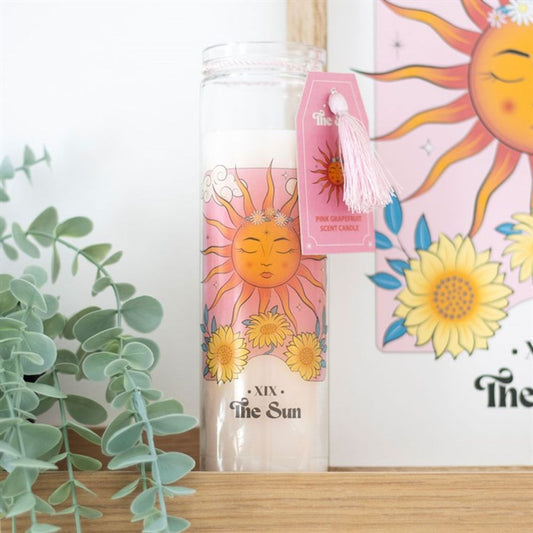 The Sun Pink Grapefruit Tube Candle - DuvetDay.co.uk