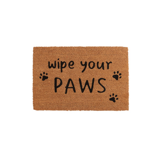 Natural Wipe Your Paws Doormat