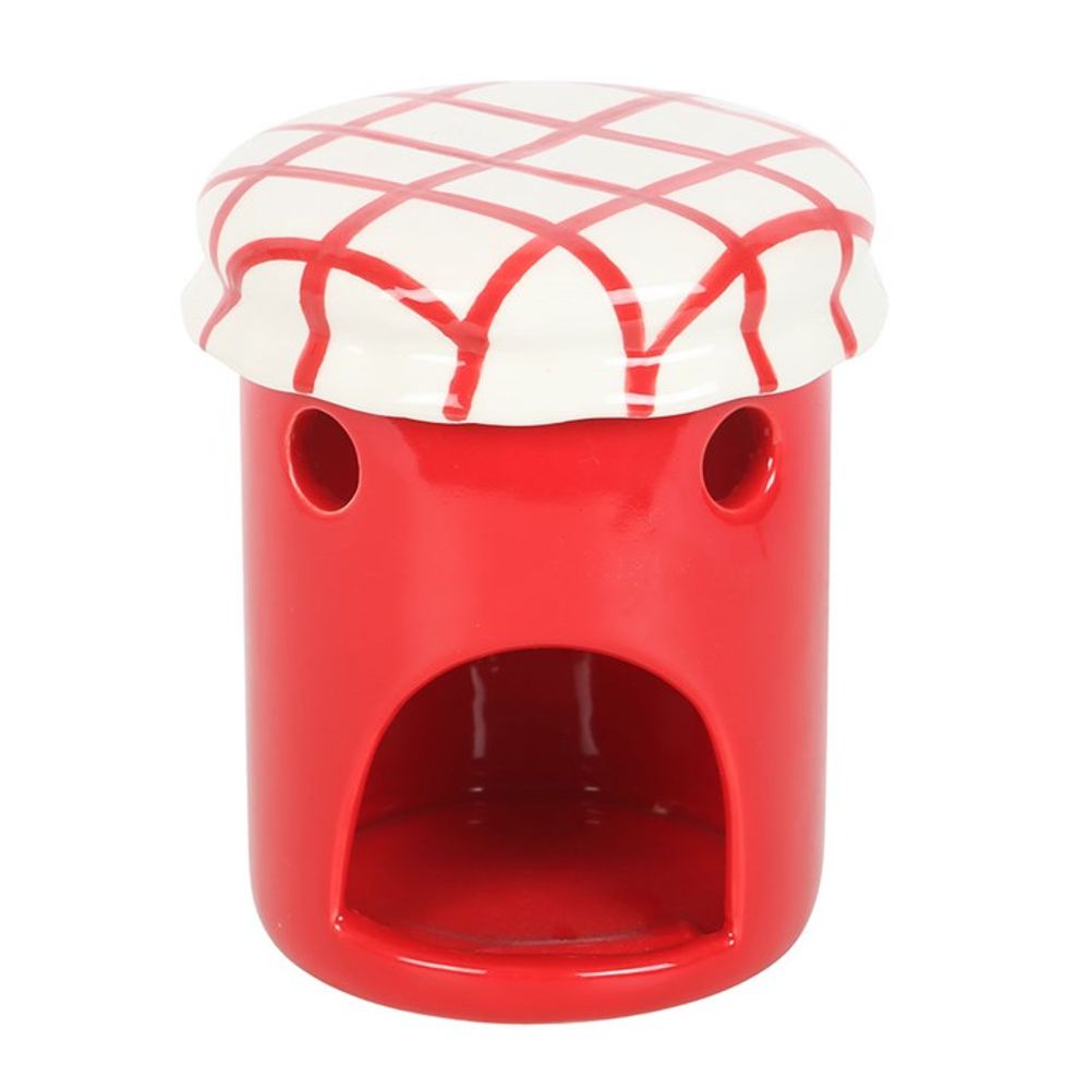 Cherry Jam Jar Oil Burner