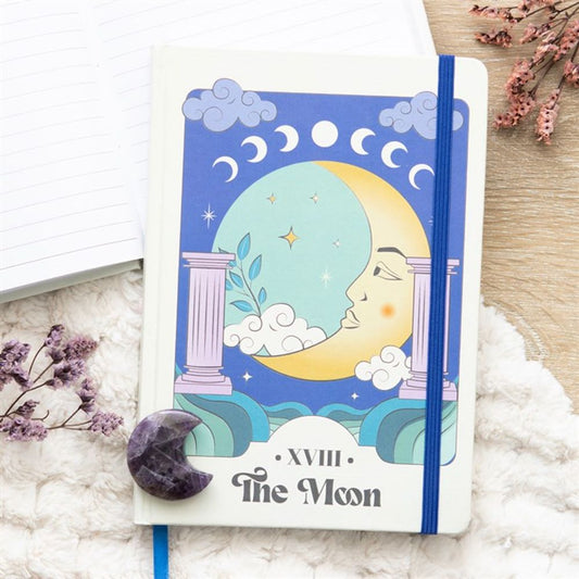 The Moon Celestial A5 Notebook - DuvetDay.co.uk