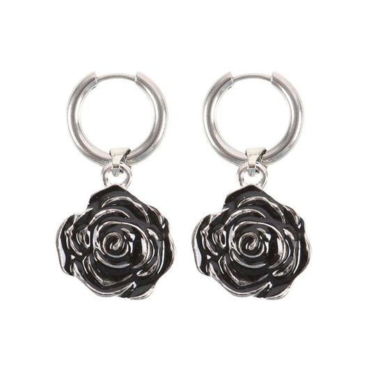 Rose Earrings - DuvetDay.co.uk