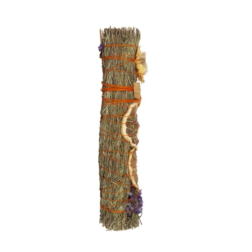 9in Ritual Wand Smudge Stick with Rosemary, Lavender, and Orange - DuvetDay.co.uk