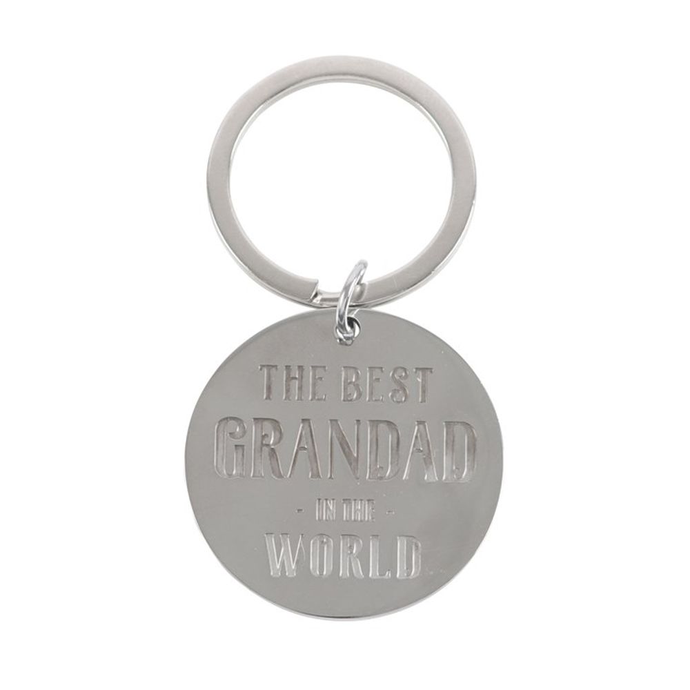 Best Grandad in the World Keyring - DuvetDay.co.uk