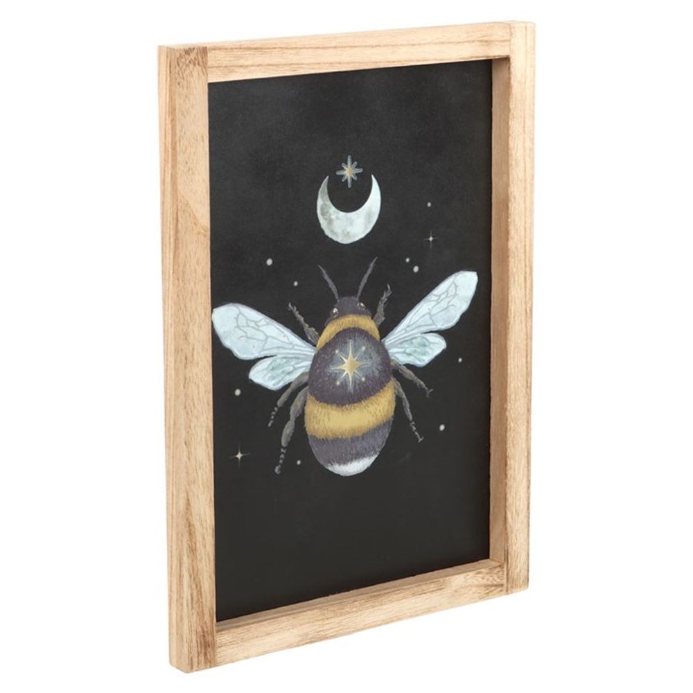 Forest Bee Framed Wall Print - DuvetDay.co.uk